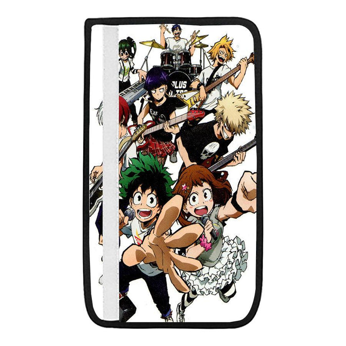 contrast my hero academia band music Car seat belt cover