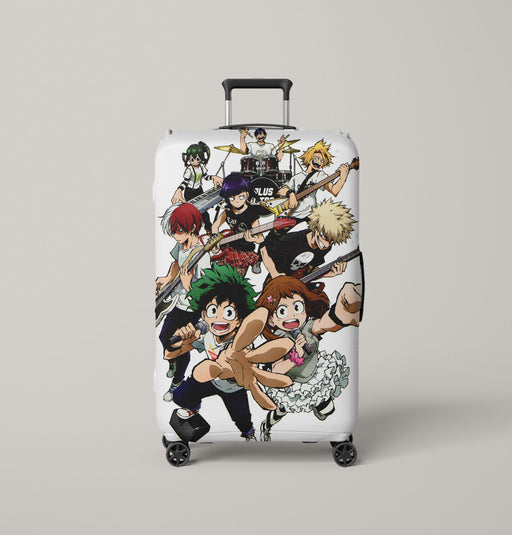 contrast my hero academia band music Luggage Covers | Suitcase