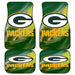 GREEN BAY PACKERS NEW Car floor mats Universal fit