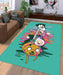 cute adventure time Living room carpet rugs