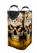 green bay packers skull 1 Laundry Hamper | Laundry Basket