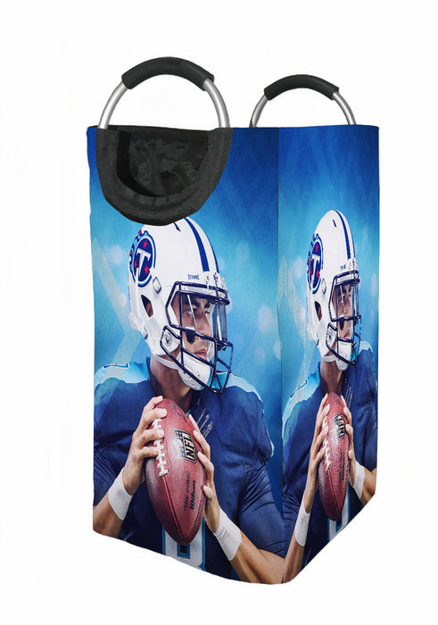 cool mariota tennessee titans Laundry Hamper | Laundry Basket