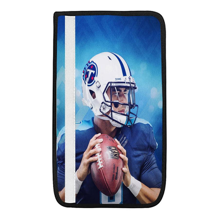 cool mariota tennessee titans Car seat belt cover