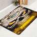 Green Bay Packers Skull bath rugs