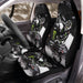 cool of monster athlete Car Seat Covers