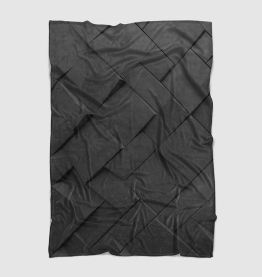 dark brick minimalist Ultra soft fleece blanket