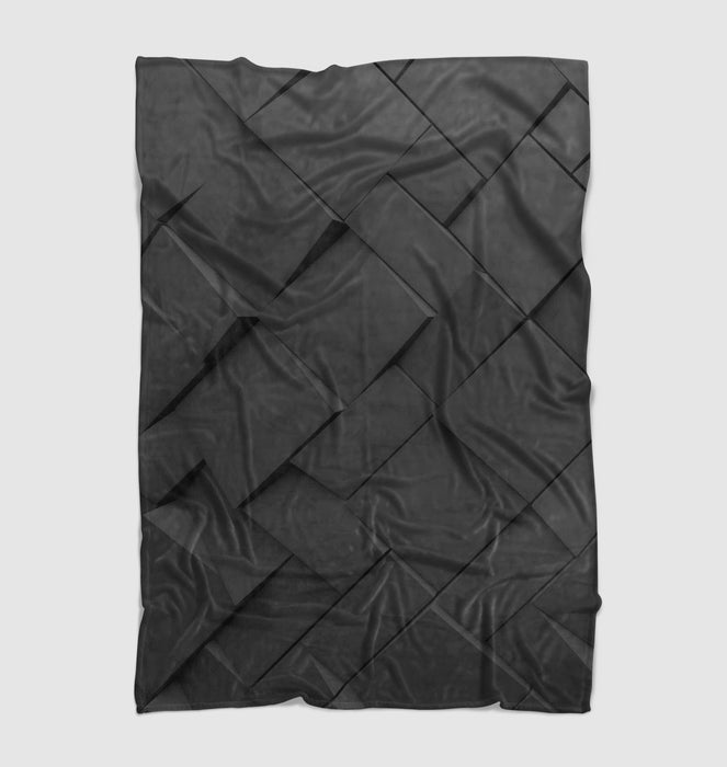 dark brick minimalist Ultra soft fleece blanket