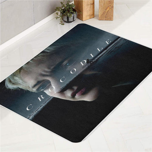 crocodile black mirror netflix bath rugs