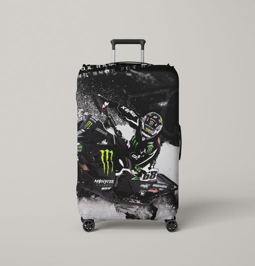 cool of monster athlete Luggage Covers | Suitcase