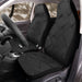 dark brick minimalist Car Seat Covers