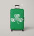 green boston celtics Luggage Cover | suitcase