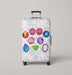 crystal enamel steven universe Luggage Covers | Suitcase