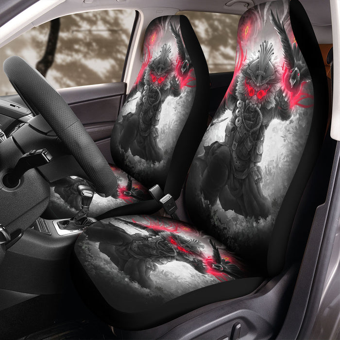 coolest bloodhound monochrome Car Seat Covers