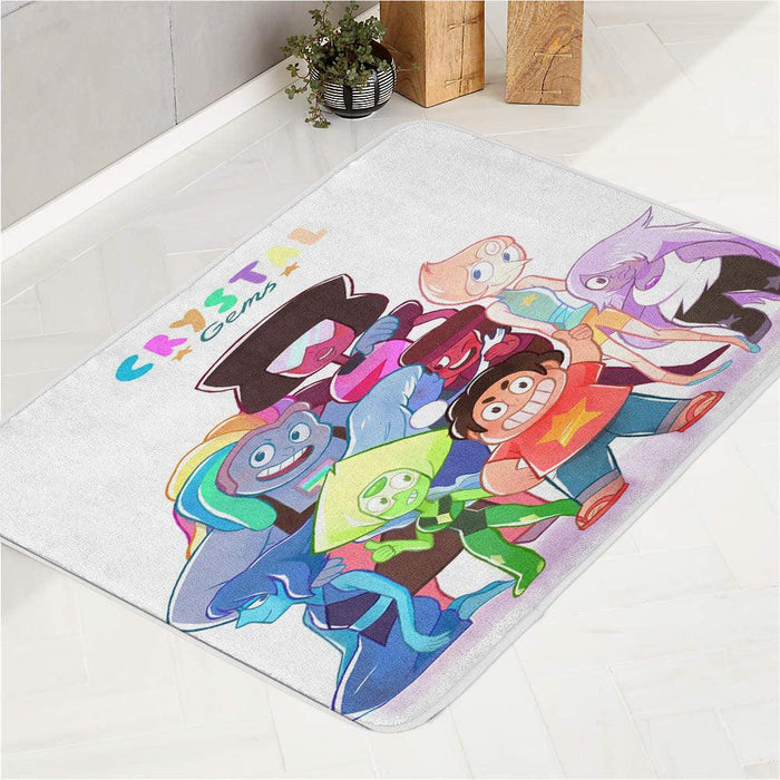 crystal gems steven universe bath rugs