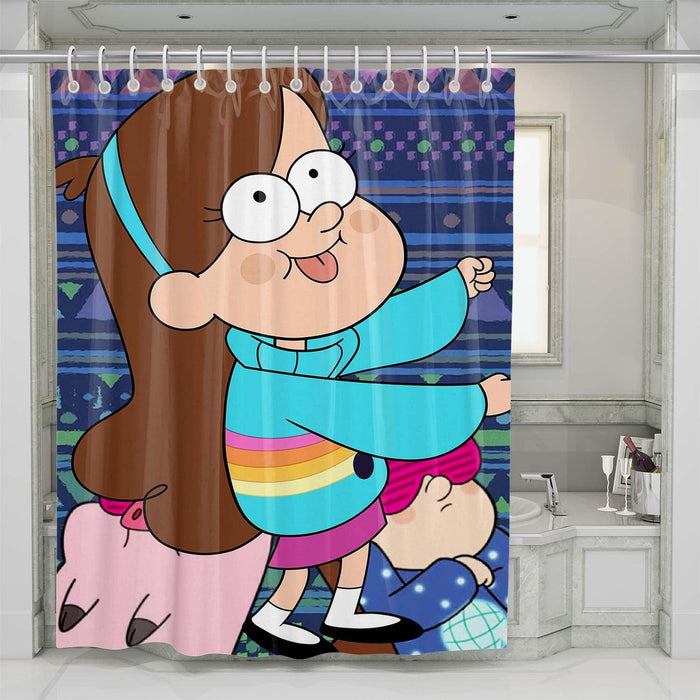 cute mabel gravity falls shower curtains