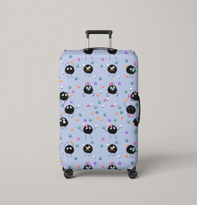 dark side my neighbor totoro Luggage Cover | suitcase