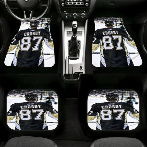 crosby as a best player Car floor mats Universal fit