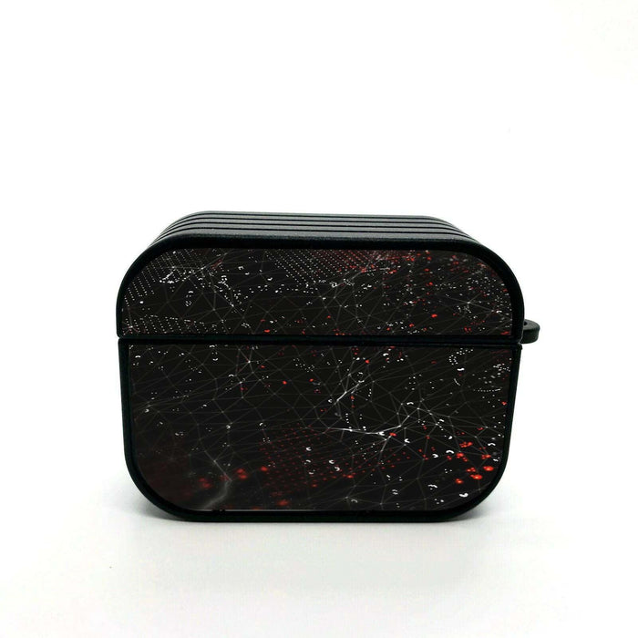 dark spot radar abstract airpods case