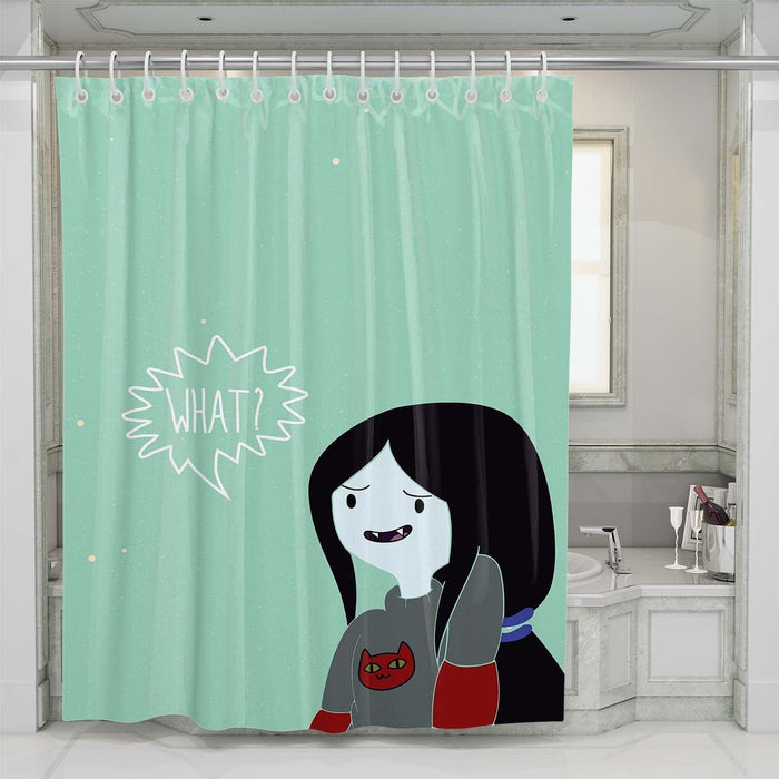 cute marceline adventure time shower curtains