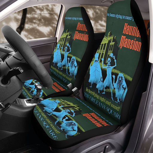 Haunted Mansion New Orleans Square Car Seat Covers