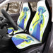 cute pose lapis lazuli Car Seat Covers