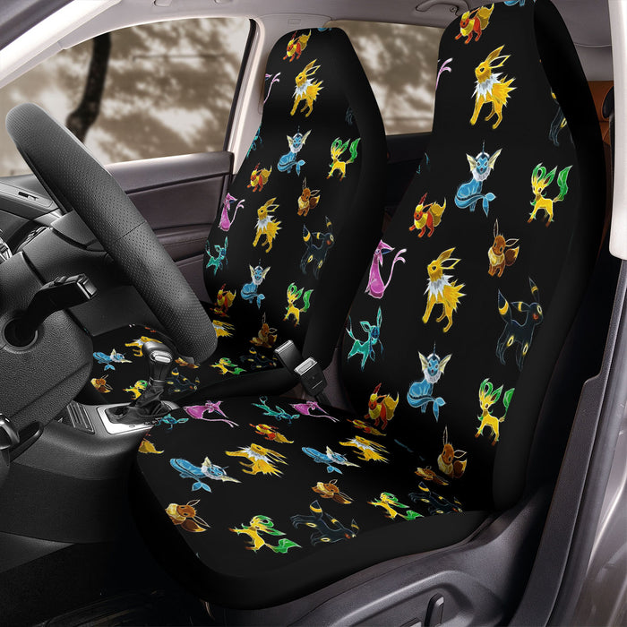 darkness of eevee species Car Seat Covers