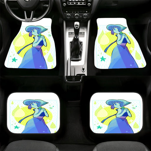 cute pose lapis lazuli Car floor mats Universal fit