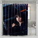 cute replicant blade runner 2049 shower curtains