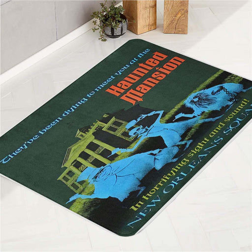 Haunted Mansion New Orleans Square bath rugs