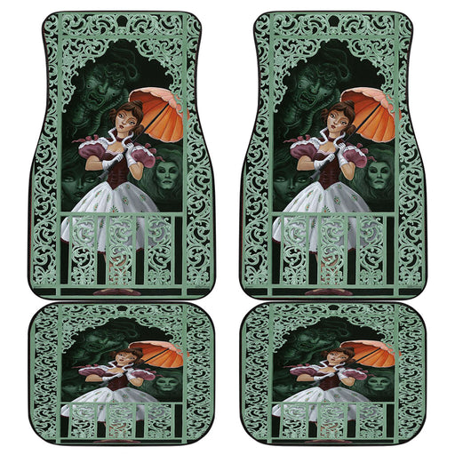 HAUNTED MANSION STRETCHING Car floor mats Universal fit