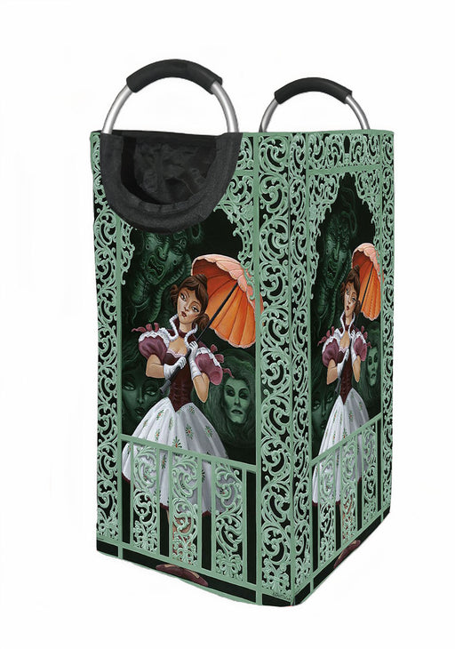 haunted mansion stretching Laundry Hamper | Laundry Basket