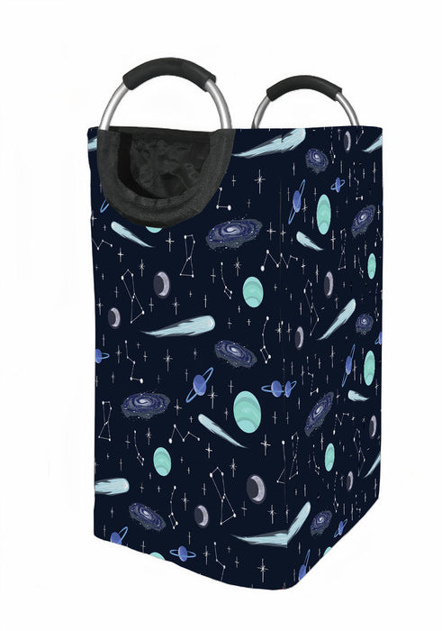 darkness of space galaxy Laundry Hamper | Laundry Basket