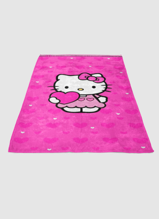 HELLO KITTY CUTE 1 soft fleece blanket