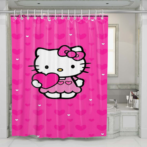 hello kitty cute 1 shower curtains