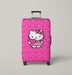 hello kitty cute 1 Luggage Cover | suitcase