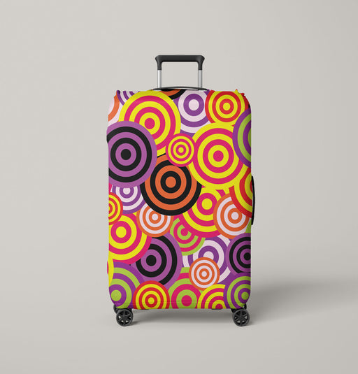 dart target purple red Luggage Cover | suitcase