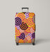 dart target purple red Luggage Cover | suitcase