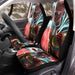 cyberpunk saitama sense cyan Car Seat Covers