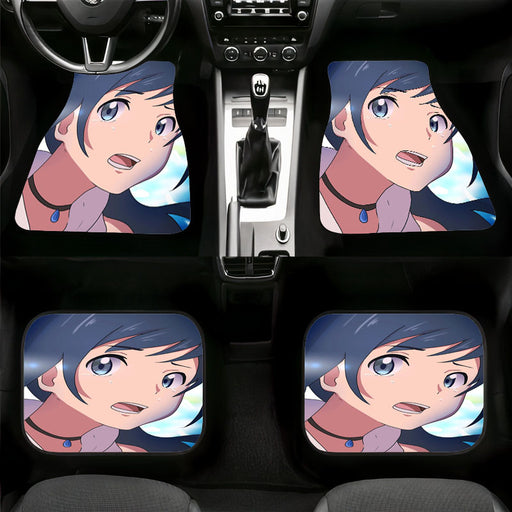 cry a little bit hina amano weathering with you Car floor mats Universal fit