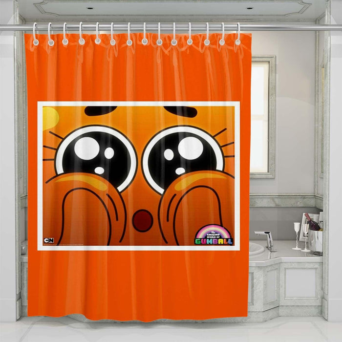 cutest darwin watterson shower curtains