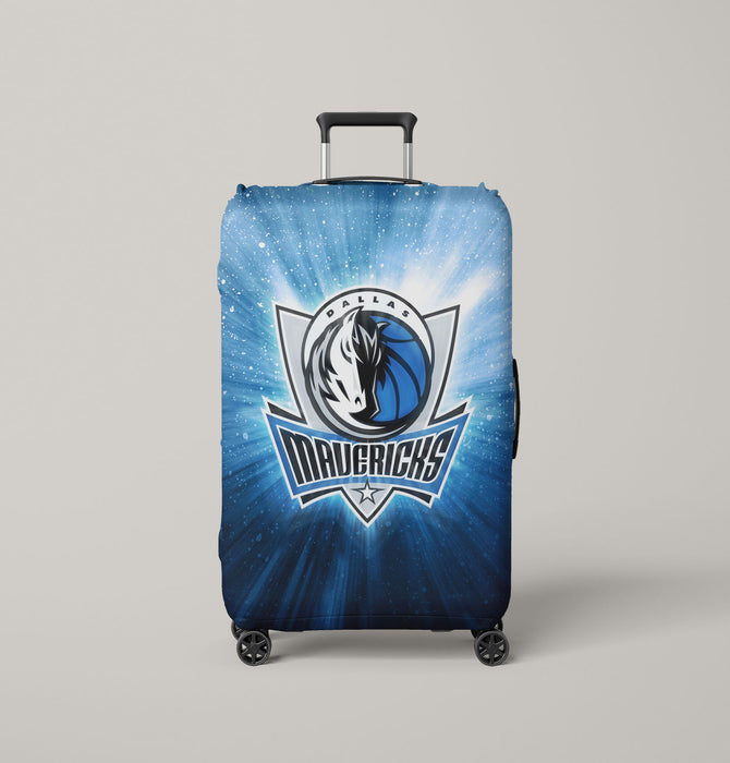 dallas mavericks shining logo Luggage Covers | Suitcase