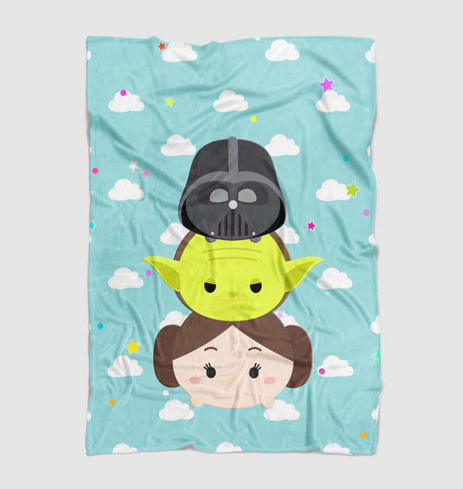 darth vader jedi star wars Ultra soft fleece blanket