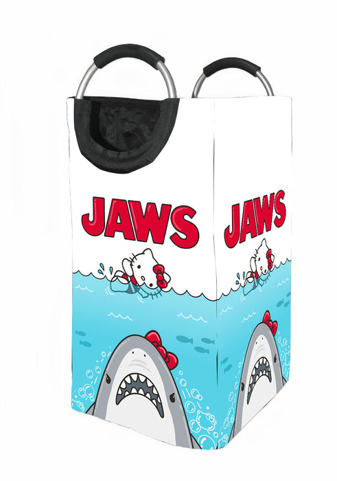 hello kitty x jaws Laundry Hamper | Laundry Basket