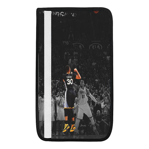 curry front of monochrome nba Car seat belt cover