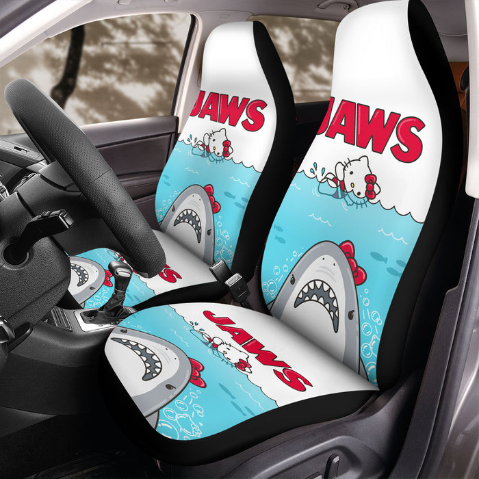 Hello Kitty X Jaws Car Seat Covers