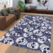 dead tattoo skull darkness Living room carpet rugs