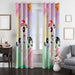 cutest the powepuff girls window curtains