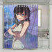 cute amano hina weathering with you shower curtains