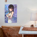 cute amano hina weathering with you Poster Metal print wall art