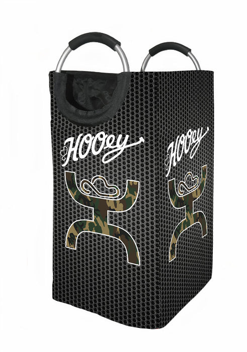 hooey metal camo logo Laundry Hamper | Laundry Basket